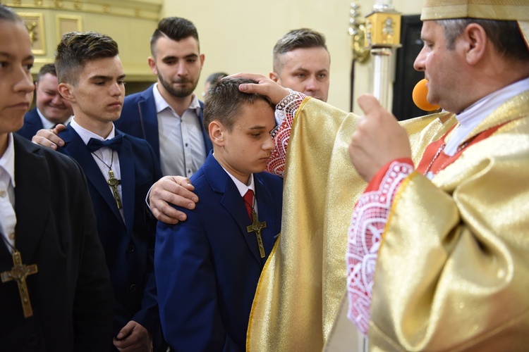 Bierzmowanie w Radomyślu Wielkim