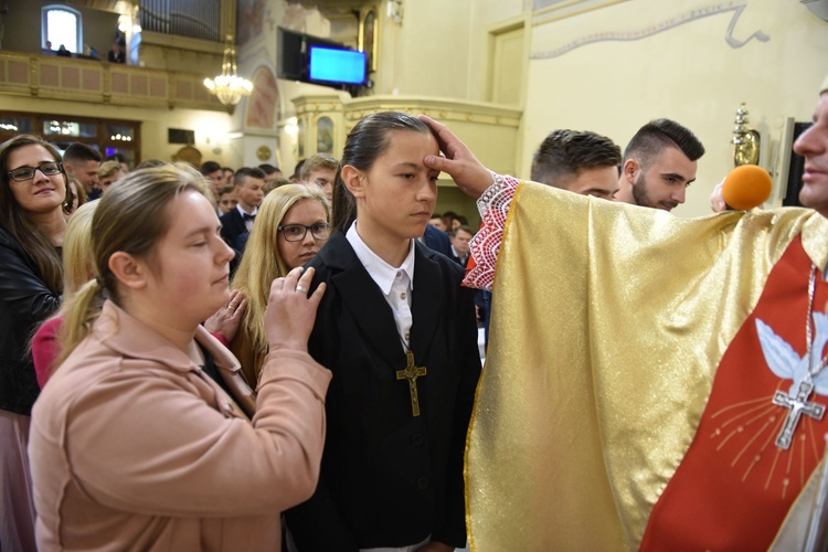 Bierzmowanie w Radomyślu Wielkim