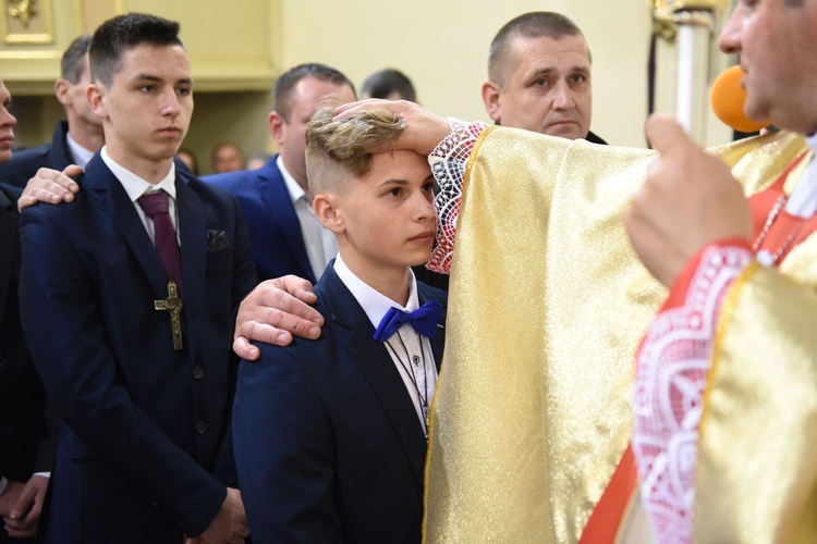 Bierzmowanie w Radomyślu Wielkim