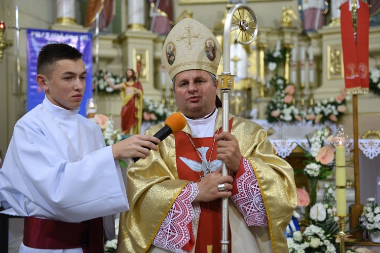 Bierzmowanie w Radomyślu Wielkim