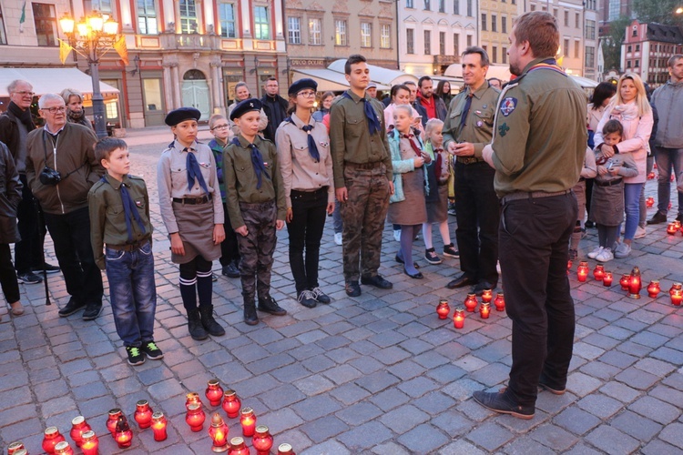 Akcja "Zapal znicz dla Rotmistrza" 2019