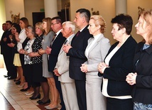 Koszalin, 12 maja. Moment błogosławieństwa  nowych lektorów.