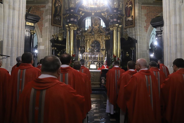 Msza św. w 25. rocznicę otrzymania święceń kapłańskich.