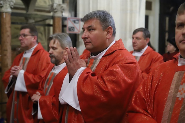 Msza św. w 25. rocznicę otrzymania święceń kapłańskich.