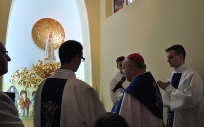 Poświęcenie kaplicy w Opolu Grudzicach