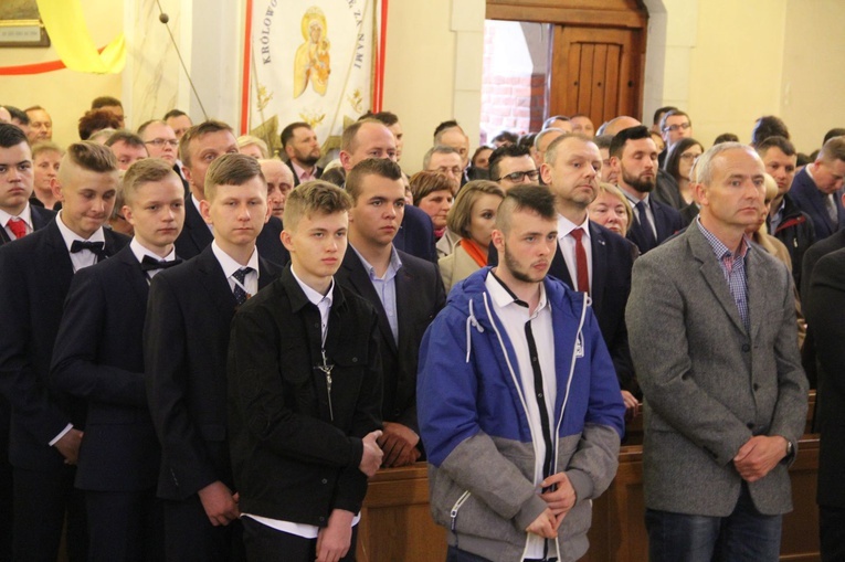 Bierzmowanie w Wadowicach Górnych