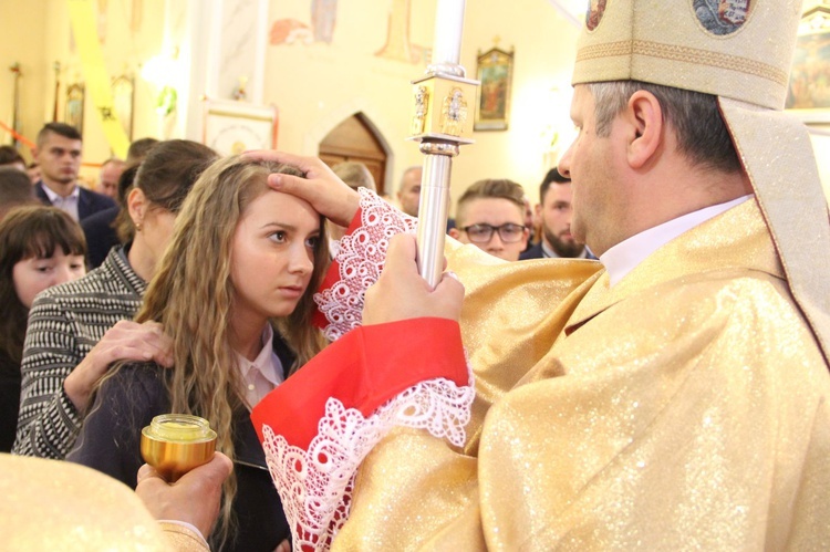 Bierzmowanie w Wadowicach Górnych