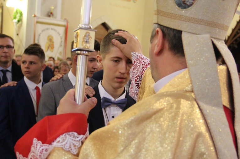 Bierzmowanie w Wadowicach Górnych