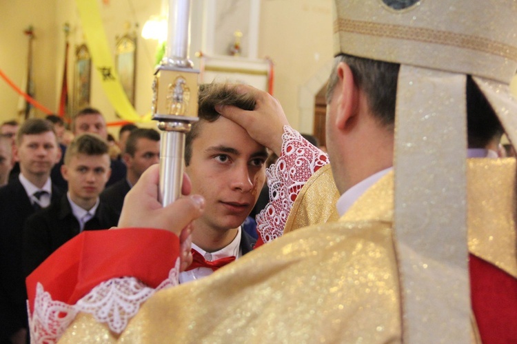 Bierzmowanie w Wadowicach Górnych