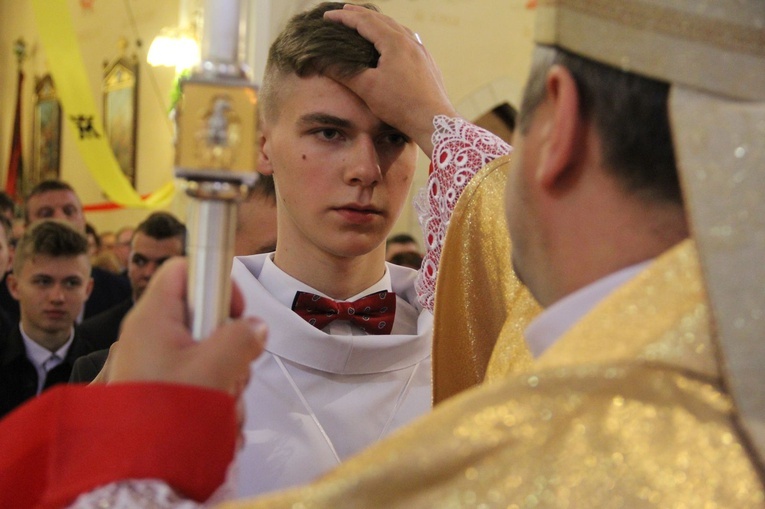 Bierzmowanie w Wadowicach Górnych