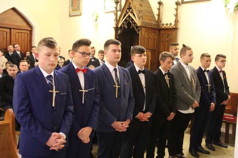 Bierzmowanie w Wadowicach Górnych