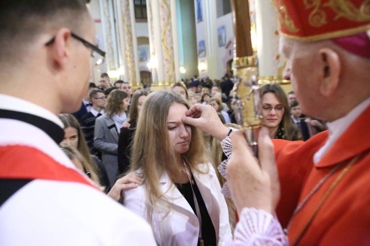 Bierzmowanie w Porąbce Uszewskiej