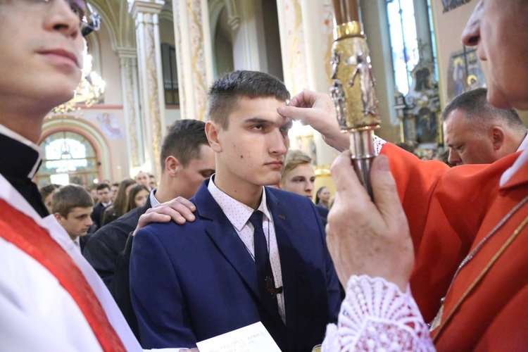 Bierzmowanie w Porąbce Uszewskiej