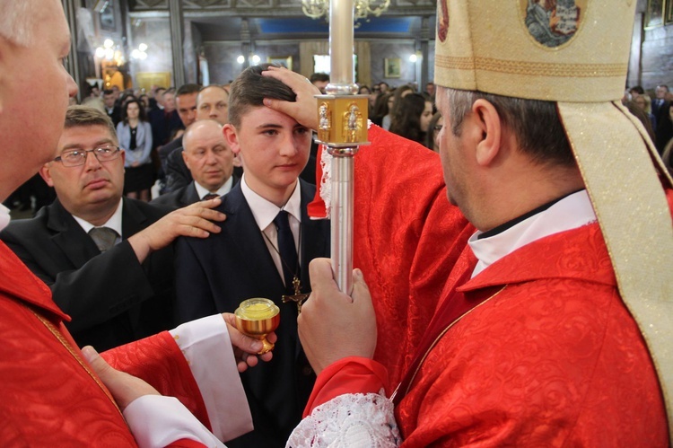 Bierzmowanie w Zgórsku