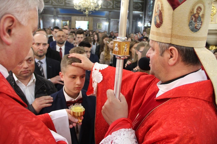 Bierzmowanie w Zgórsku