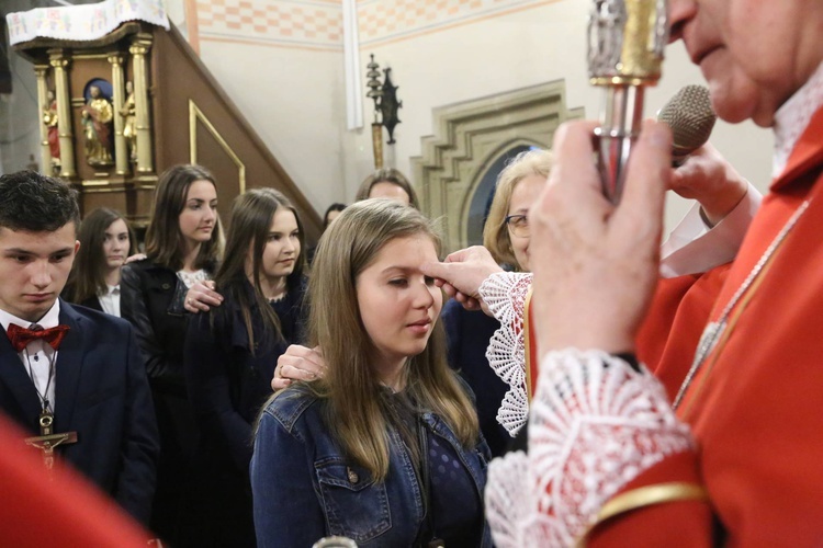 Bierzmowanie w Dębnie