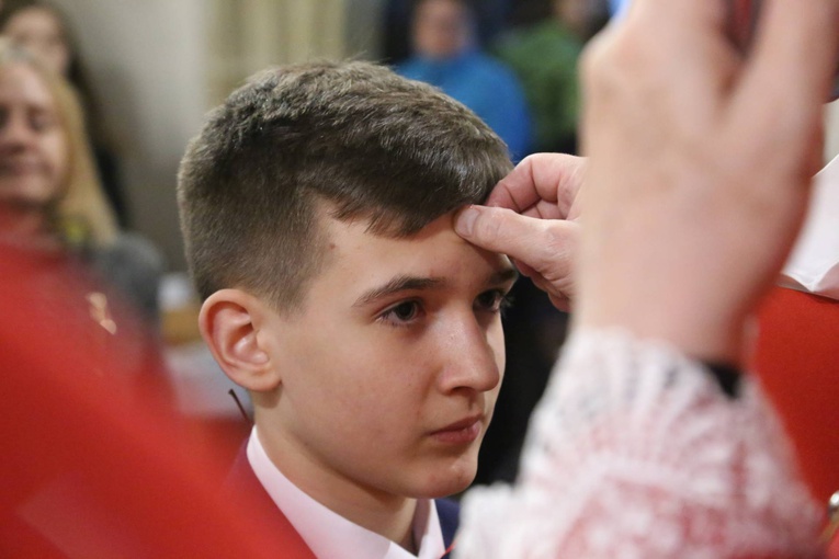 Bierzmowanie w Dębnie