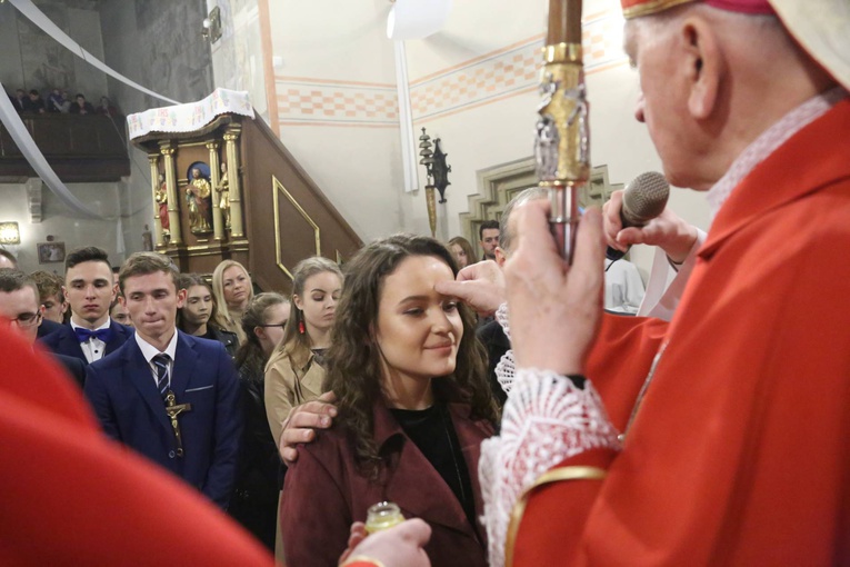 Bierzmowanie w Dębnie