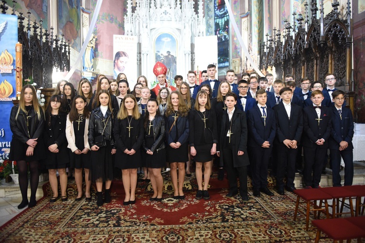 Bierzmowanie w Pilźnie