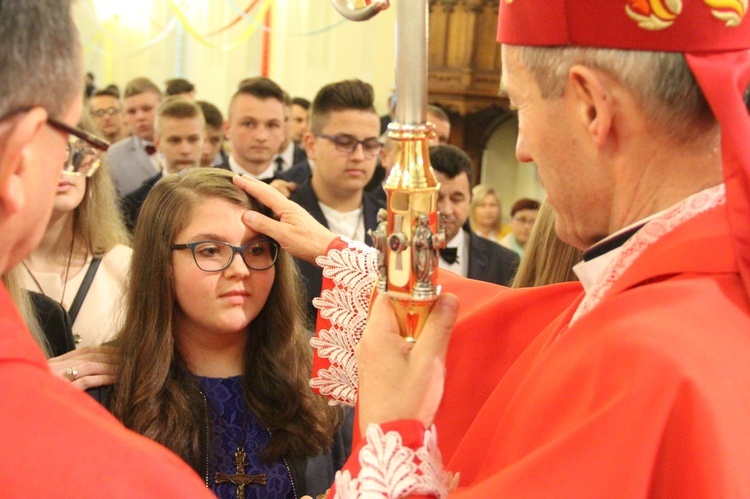 Bierzmowanie w Siedliskach Bogusz