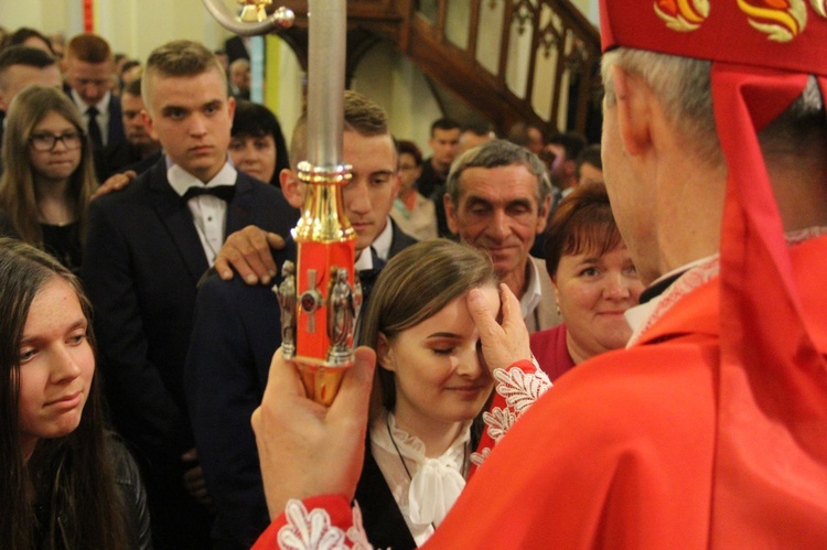 Bierzmowanie w Siedliskach Bogusz