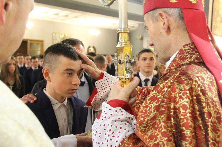 Bierzmowanie w Jodłowej
