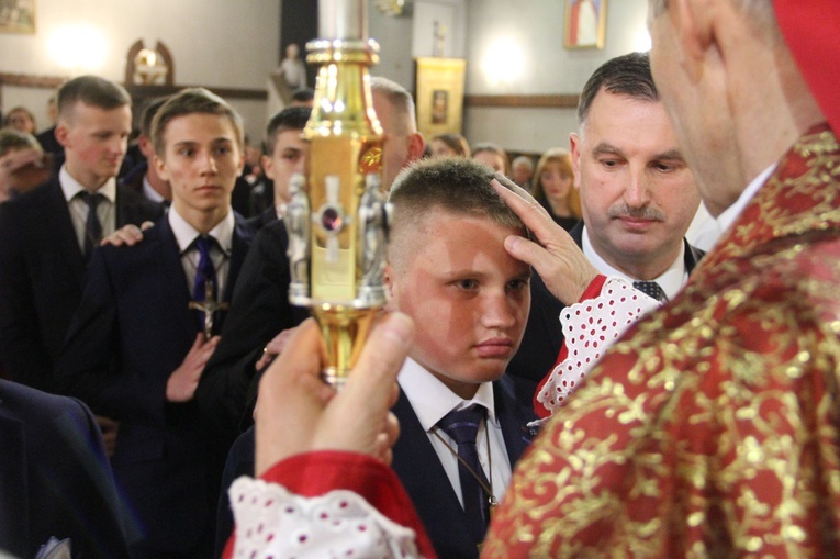Bierzmowanie w Jodłowej