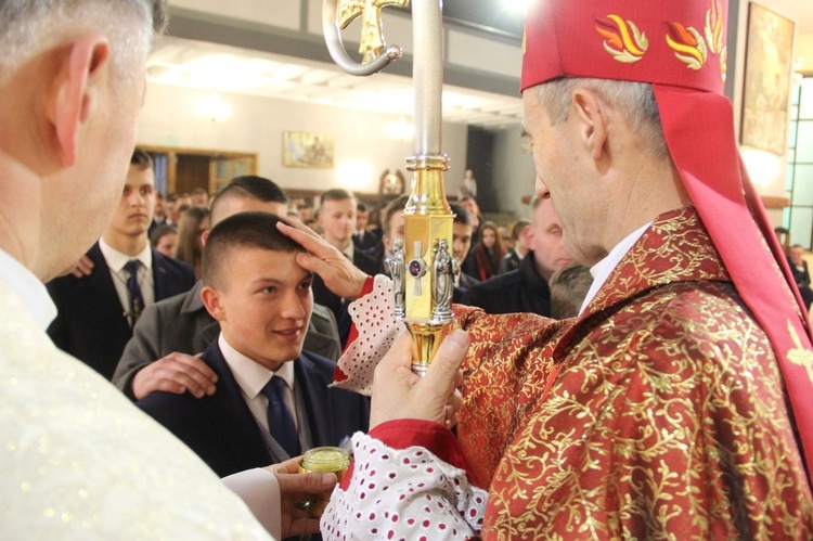 Bierzmowanie w Jodłowej