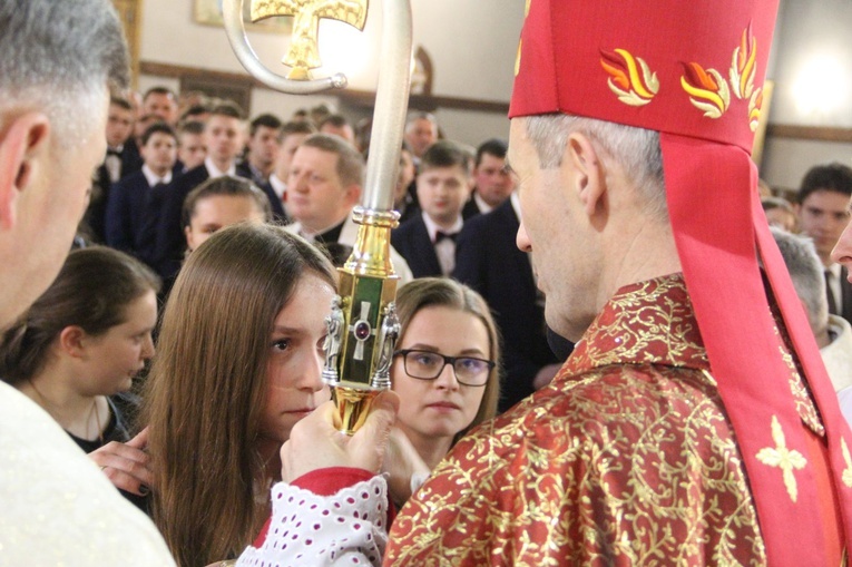 Bierzmowanie w Jodłowej