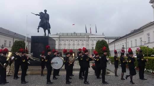 Śląska delegacja w Pałacu Prezydenckim