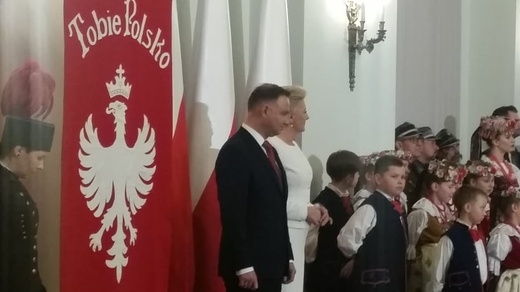 Śląska delegacja w Pałacu Prezydenckim