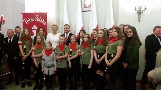 Śląska delegacja w Pałacu Prezydenckim