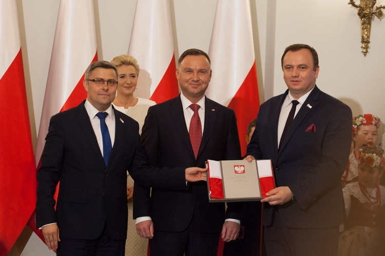 Śląska delegacja w Warszawie