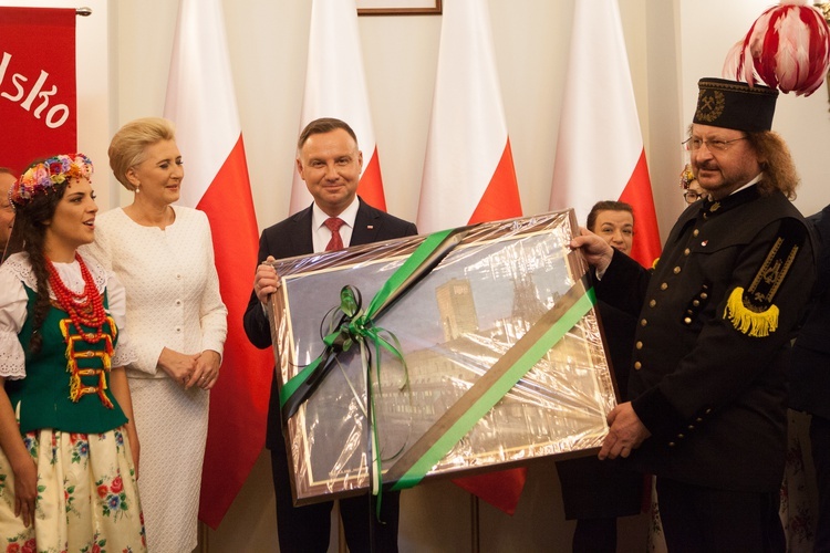 Śląska delegacja w Warszawie