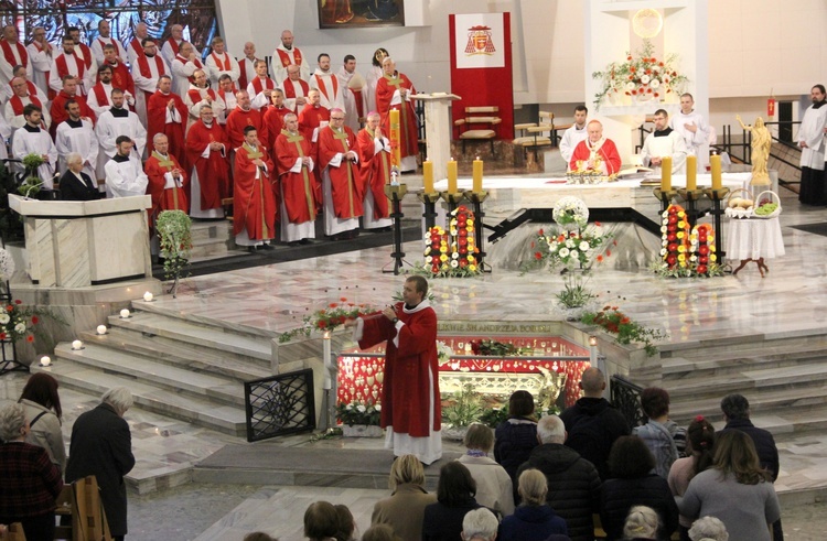 Uroczystości odpustowe w sanktuarium św. Andrzeja Boboli