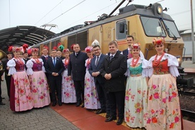 Katowice. Wyruszył "Pociąg do Śląska. Śląsk dla Polski"