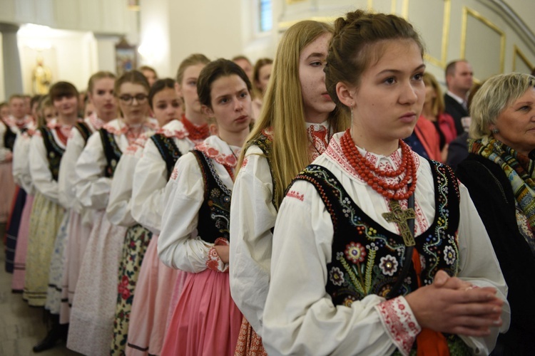 Bierzmowanie w Podegrodziu