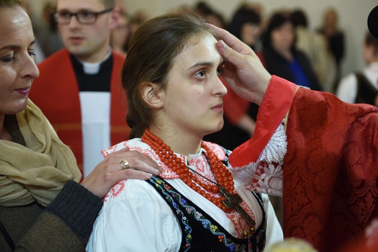 Bierzmowanie w Podegrodziu