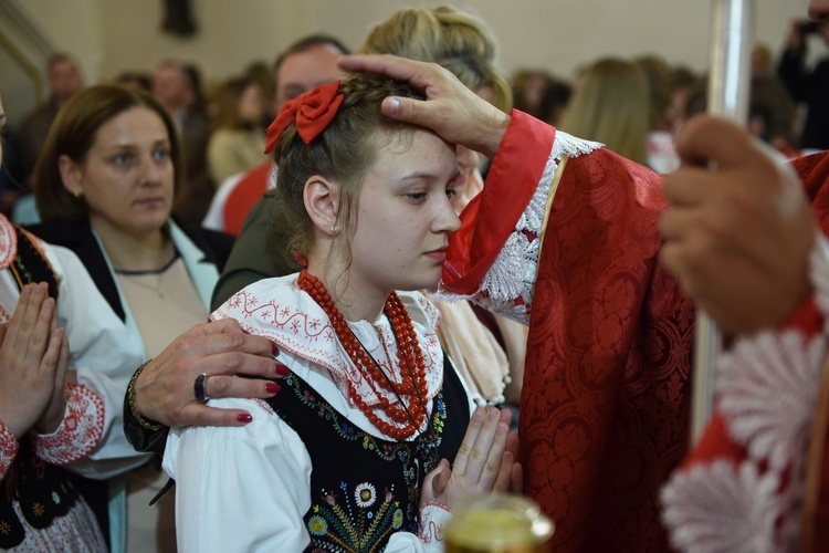 Bierzmowanie w Podegrodziu