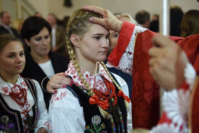 Bierzmowanie w Podegrodziu