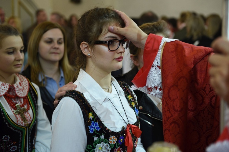 Bierzmowanie w Podegrodziu