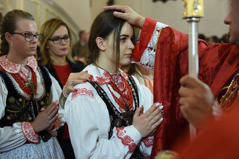 Bierzmowanie w Podegrodziu