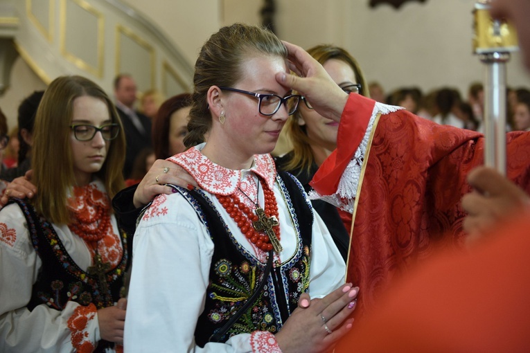 Bierzmowanie w Podegrodziu