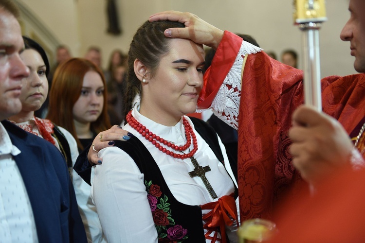 Bierzmowanie w Podegrodziu