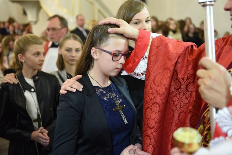 Bierzmowanie w Podegrodziu