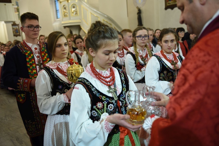 Bierzmowanie w Podegrodziu