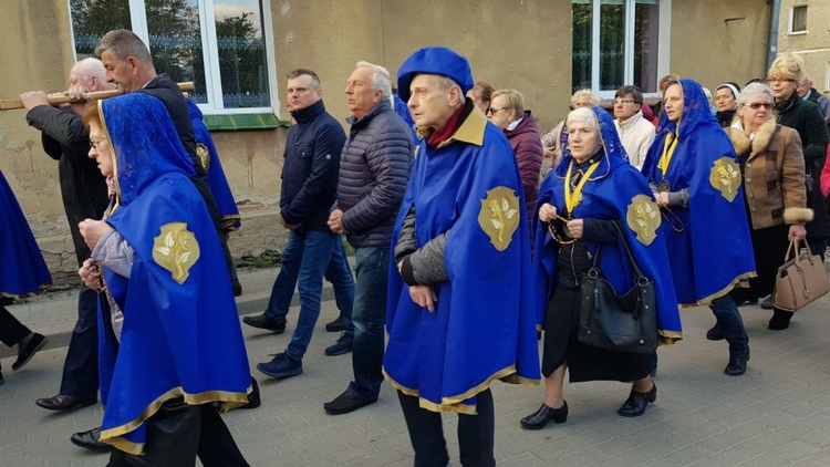 Intronizacja figury Matki Bożej w Bielawie