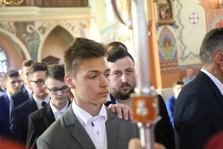 Bierzmowanie w Biegonicach