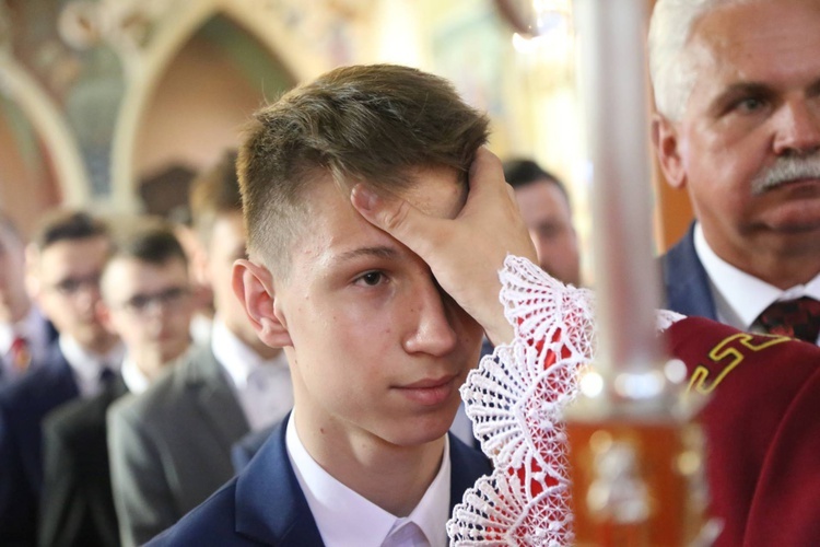 Bierzmowanie w Biegonicach