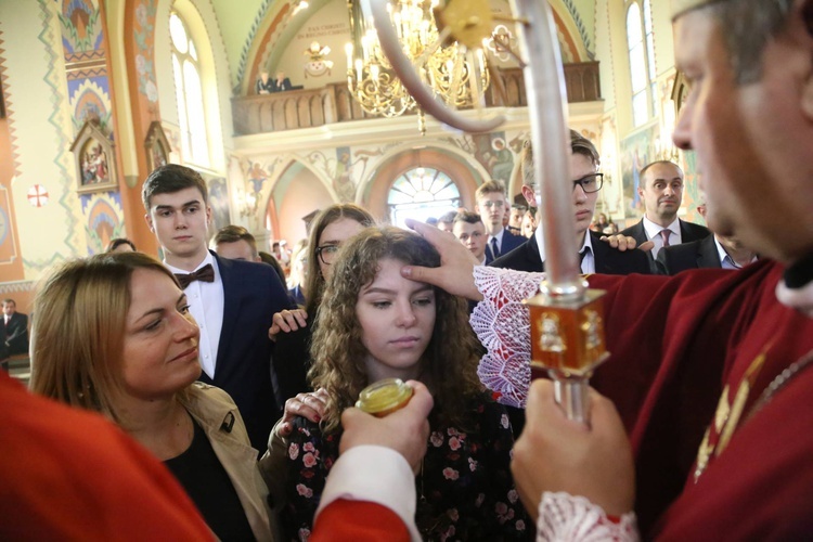 Bierzmowanie w Biegonicach